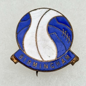 Birmingham City Football Club FC Enamel Badge - Stratton B’ham 1920s - 30s for sale on Ebay