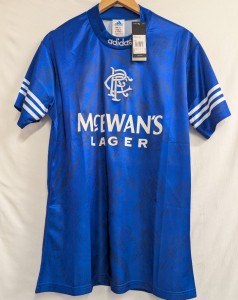 Mens BNWT ADIDAS RANGERS Football Top 2020 CG M29 for sale on Ebay