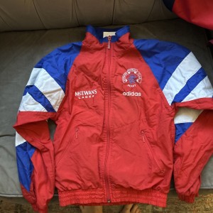 Rangers Football Track TopAdidas Originals 1993 Kids Size 9-10 for sale on Ebay