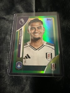 Topps Premier League 2026 Andreas Pereira Fulham Green 81/99 for sale on Ebay