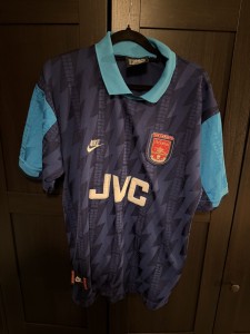Original Nike Arsenal 1994/1995 Away Shirt Mens Extra Large XL for sale on Ebay