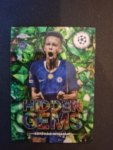 Topps UCC 2025/26 Hidden Gems Case Hit Estevao Willian Rookie (RC) FC Chelsea  for sale on Ebay
