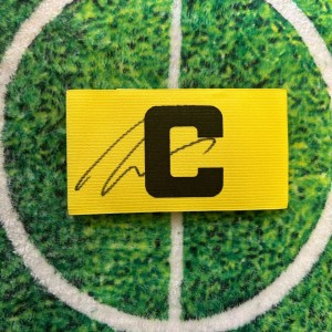 Troy Deeney Of England & Watford Signed Captain Armband wCOA for sale on Ebay