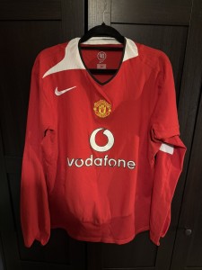 Original Nike Manchester United 2004/2005 Long Sleeve Home Shirt Mens Medium M for sale on Ebay
