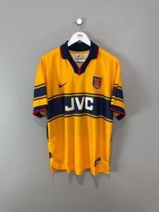 ARSENAL 1997/99 AWAY SHIRT (L) NIKE VINTAGE ORIGINAL FOOTBALL SHIRT for sale on Ebay