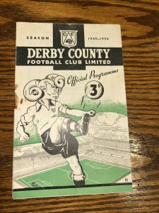 Derby County V Bury FA Cup 4th Round Replay 1949/50 for sale on Ebay