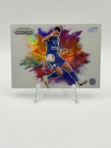 2020/21 Premier League Prizm Ayoze Perez Colour Blast Leicester City for sale on Ebay