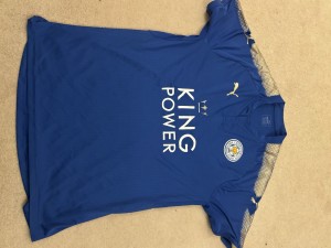 Leicester City 2017/18 Home Short Sleeve Football Xl for sale on Ebay