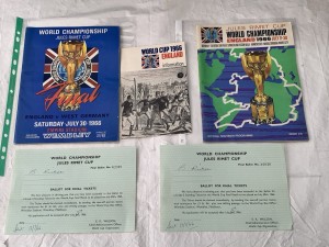 World Cup 1966 Original Programmes & Memorabilia Rare ! VGC for sale on Ebay