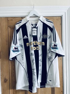 Rare squad signed 2006/2007 Newcastle United Shirt Adidas Men’s XL BNWT! for sale on Ebay