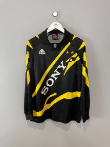 JUVENTUS 1996/97 THIRD SHIRT (size L) KAPPA ORIGINAL VINTAGE FOOTBALL SHIRT for sale on Ebay