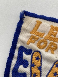Rare Leeds United Souvenir Shop Sew On Patch Late Seventies for sale on Ebay