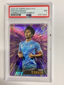 TOPPS GOLD UCC 2023-2024 DAICHI KAMADE CRYSTAL PALACE SP PARALLEL 12/25 PSA 7 for sale on Ebay