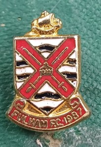RARE England Fulham FC Football Club Enamel Pin Badge for sale on Ebay