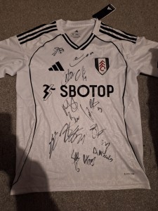Fulham Squad Signed Home Shirt for sale on Ebay