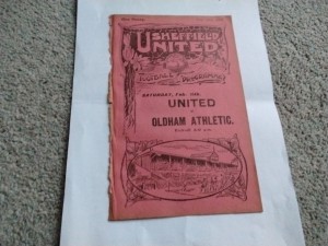 Sheffield United v Manchester City Reserves Football Programme 18/2/1922 for sale on Ebay
