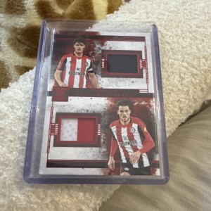 Dual Patch /99 Christian Norgaard Jensen Ruby 2024 Panini Impeccable Brentford for sale on Ebay