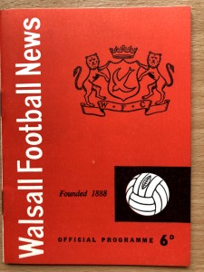WALSALL v BRENTFORD 1965/66 PROGRAMME for sale on Ebay