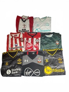Bundle of 8x Southampton FC Shirts for sale on Ebay
