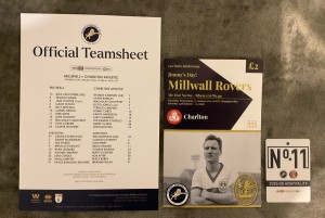 Millwall V Charlton programme ,team-sheet & badge 24/01/2026 PLUS EXTRAS 2 for sale on Ebay