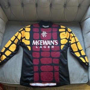 Rangers Goalkeeper Short 90s Kids Size 9-10 Years Good Condition See Photos for sale on Ebay