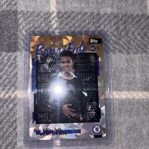 Estevao RC Bona Fide Baller /50 Chelsea Set 2026 Topps gold parallel Card for sale on Ebay