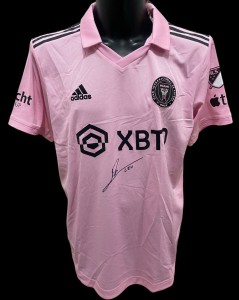 Inter Miami Lionel Messi Adidas 2022/23 Home Shirt Jersey autografata Mens XL for sale on Ebay