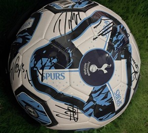 Tottenham Hotspurs Signed Football By Squad 2025/26 COA inc for sale on Ebay