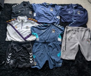 Coventry City Hummel Training And leisure Bundle for sale on Ebay