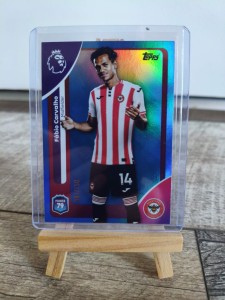 Topps Premier League 2025/2026 Fabio Carvalho Brentford Refractor Numbered /150 for sale on Ebay