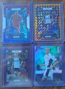 Panini Prizm Fulham 23/24 bundle x 4 for sale on Ebay