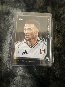 Topps Premier League 2026 Antonee Robinson Black Edge Edition Fulham for sale on Ebay