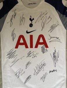Tottenham Hotspur 25-26 Team Signed Shirt - Johnson, Maddison, Frank, Dejan 4 for sale on Ebay