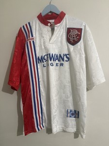 Original Rangers Away 96 Shirt Size L Excellent Condition for sale on Ebay