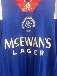 Original Rangers Home 92 Shirt Size XL VGC for sale on Ebay