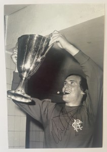 Colin Stein Signed Autograph 6x4 photo photograph Glasgow Rangers Football COA for sale on Ebay