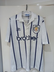 Manchester City 1993/5 Third Football Shirt for sale on Ebay