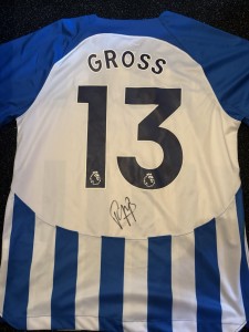 Pascal Gross Signed Brighton Shirt With COA Germany for sale on Ebay