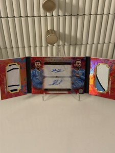 Topps Inception 23/34 Dias And Silva Patch Auto Booklet /10 Manchester City for sale on Ebay