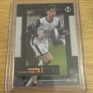 Archie Gray Rookie Card (RC) Topps Museum Collection 2024/25 Tottenham 1/10 for sale on Ebay