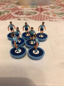 Subbuteo lw Coventry City 7 players for sale on Ebay