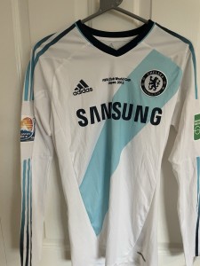 Adidas Chelsea Player Issue Rare Away L S Shirt 12/13 FIFA Club World Cup Oscar for sale on Ebay