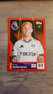 Emile Smith Rowe Topps Premier League 2025/2026 Fulham #265 Parallel 4/5 for sale on Ebay