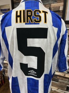 Sheffield Wednesday 1993 FA Cup Final Shirt - REMAKE - HIRST 5 for sale on Ebay
