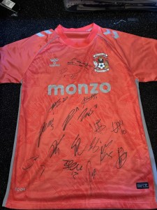 Coventry City Signed Multi Shirt With COA Lampard Sakamoto for sale on Ebay