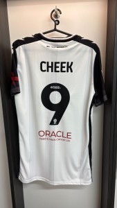 Michael Cheek - Signed match worn shirt for sale on Ebay