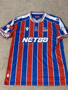 Crystal Palace Community Shield Shirt #12 Munoz Xl for sale on Ebay