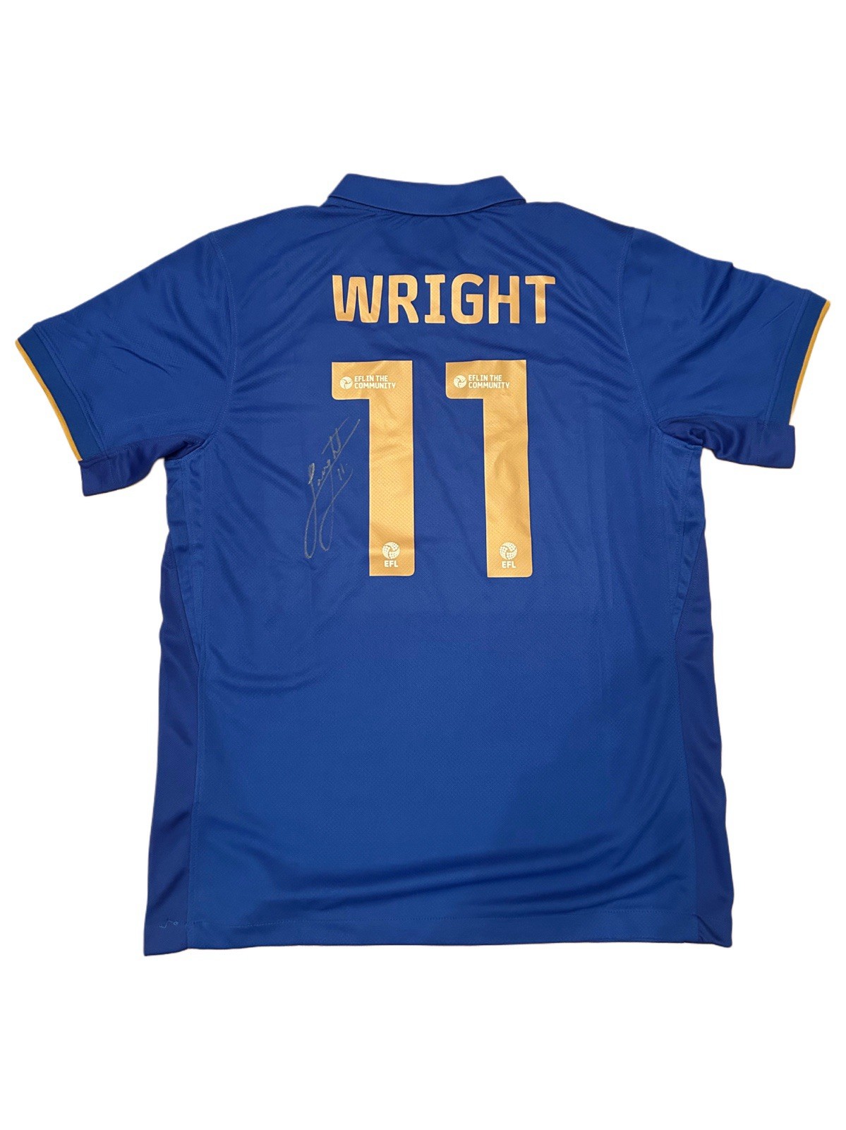 Scott Wright Birmingham City Hand Signed 2025-26 Home Shirt for sale on Ebay