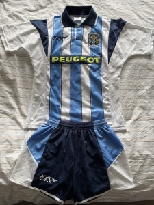 Coventry City FC 1990/91 Home Shirt Size Large Boys Kids for sale on Ebay
