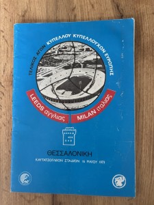 1973 ECWC FINAL ORIGINAL FOOTBALL PROGRAMME INTER MILAN V LEEDS UNITED UTD for sale on Ebay
